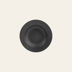 Rock Texture Black, 9 in Pasta Bowl, 1 piece