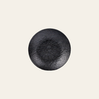 Rock Texture Black, 8 in Deep Plate, 1 piece