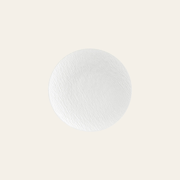 Rock Texture White, 10 in Plate, 1 piece