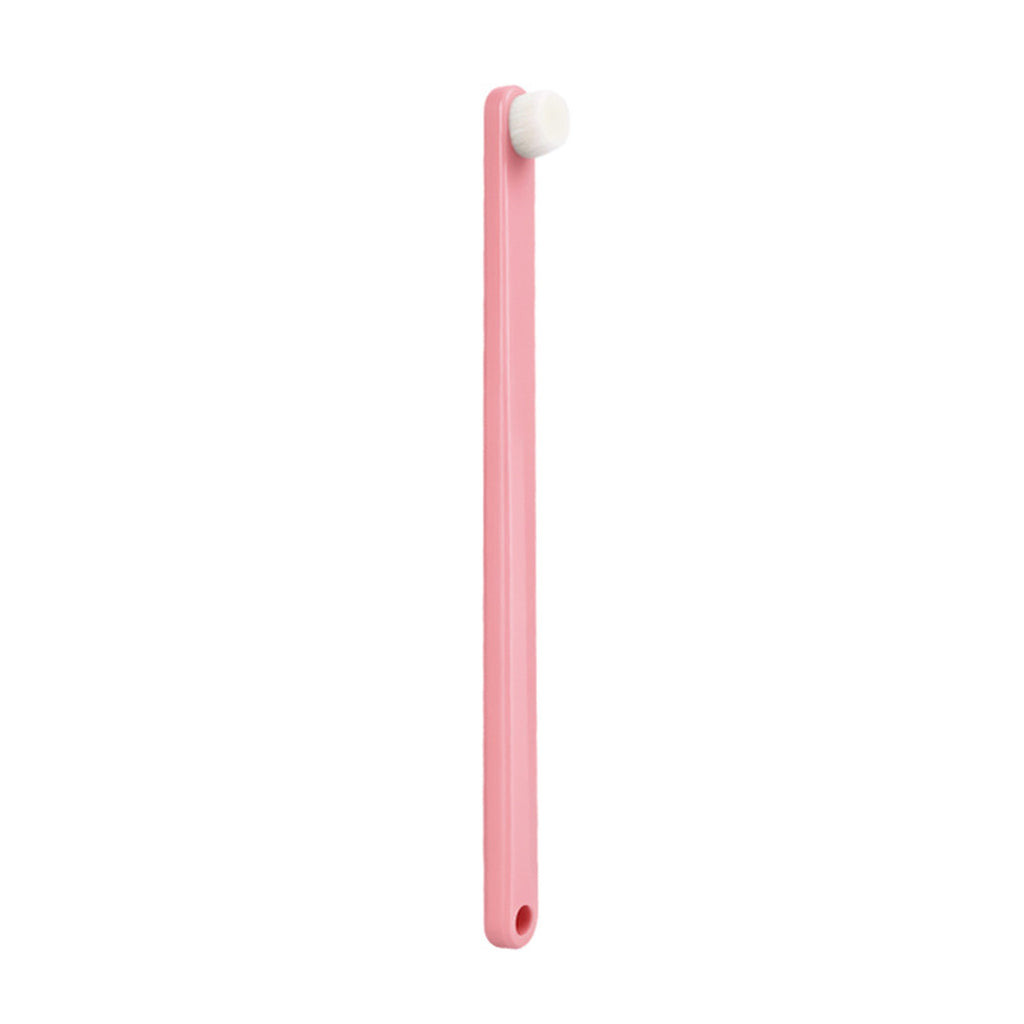 Pink small-head pet toothbrush, full handle and brush head