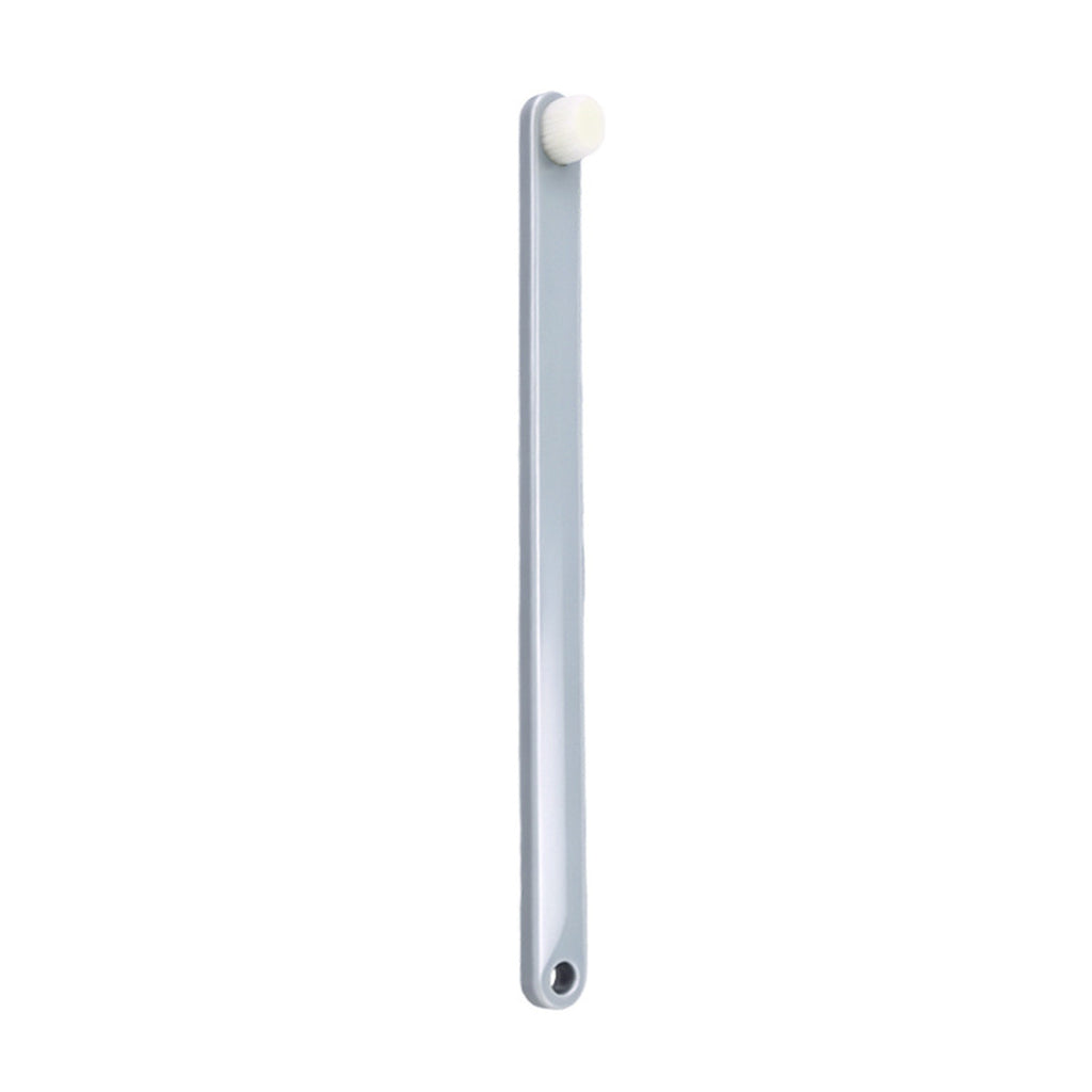 Grey-blue small-head pet toothbrush, full handle and brush head