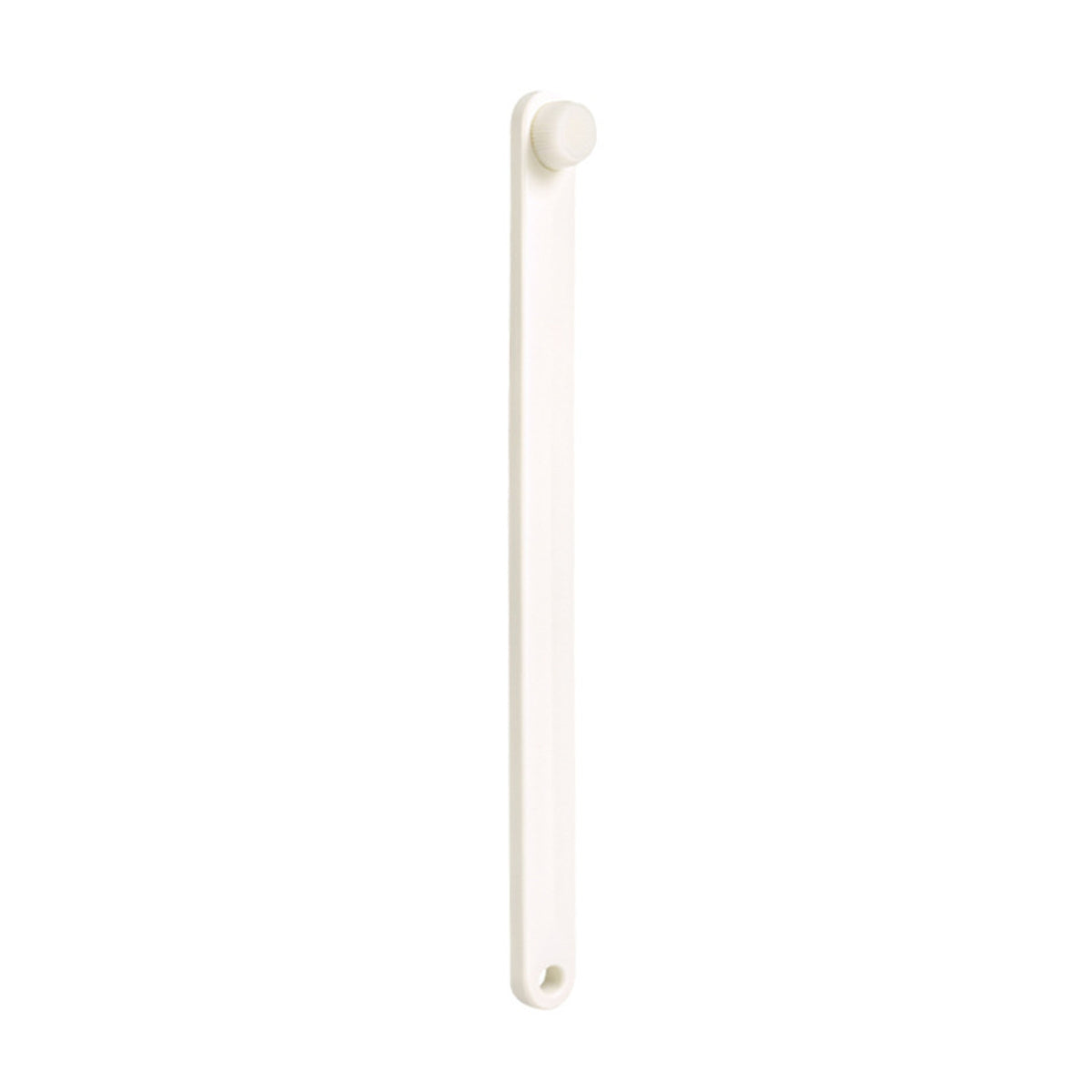 White small-head pet toothbrush, full handle and brush head