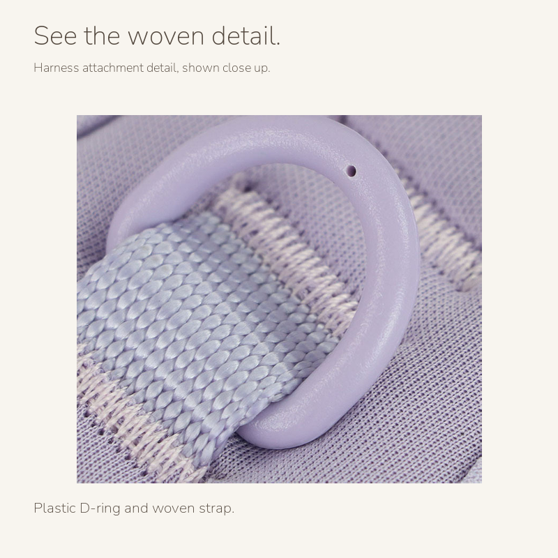 PVC-coated dog collar, leash and harness: material close-up