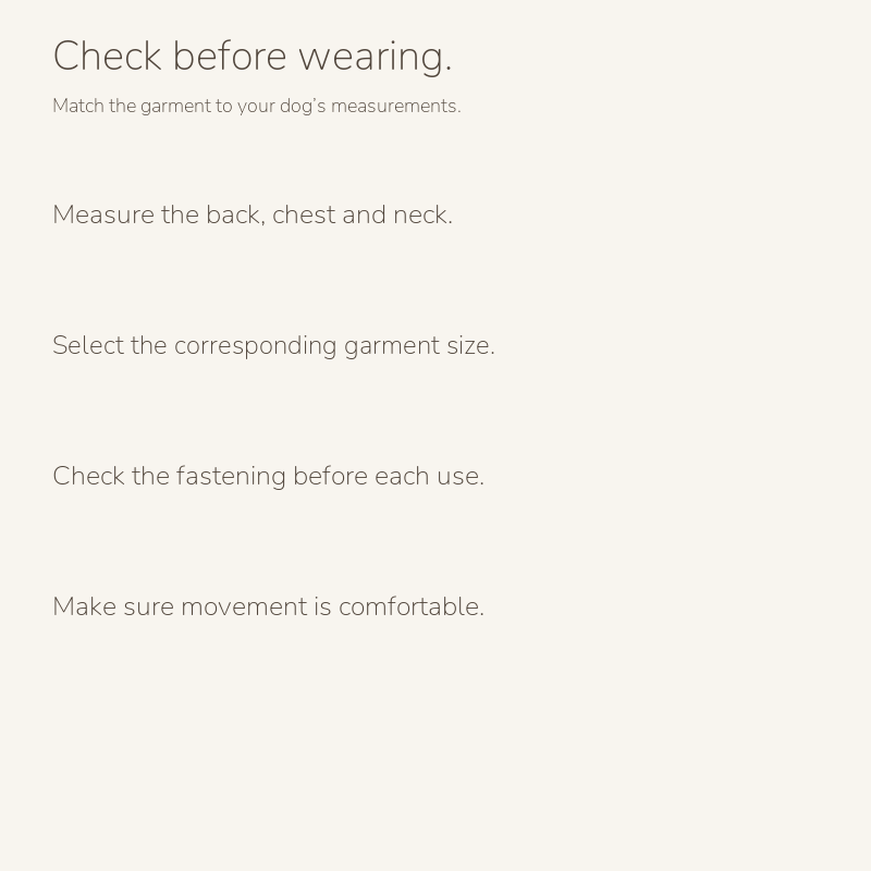 Padded dog vest with built-in harness: fit checklist