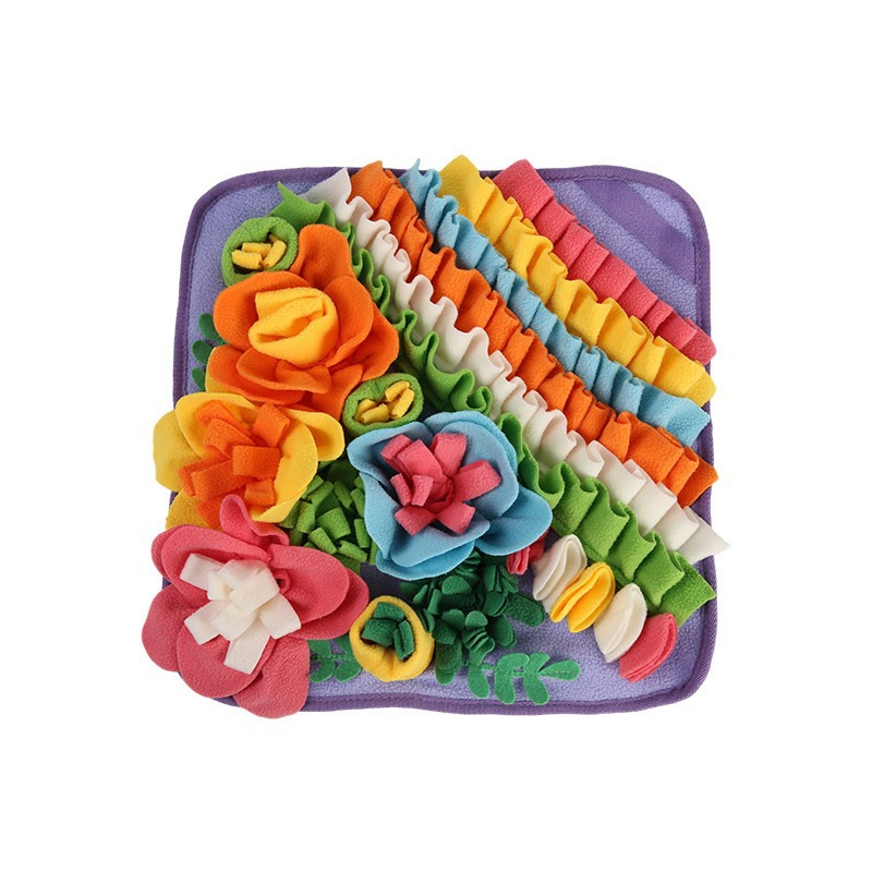 Flower garden snuffle mat: product on its own