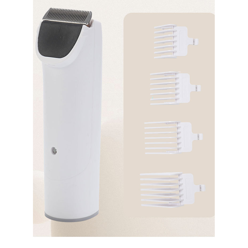 Clipper attachment of the dog grooming vacuum with four guide combs