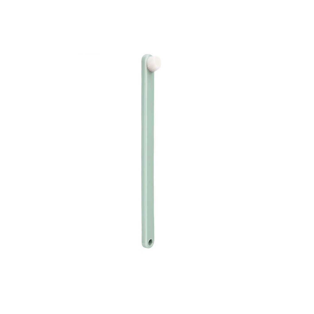Pet Toothbrush with a Small Round Head and 9 mm Soft Filaments: Green