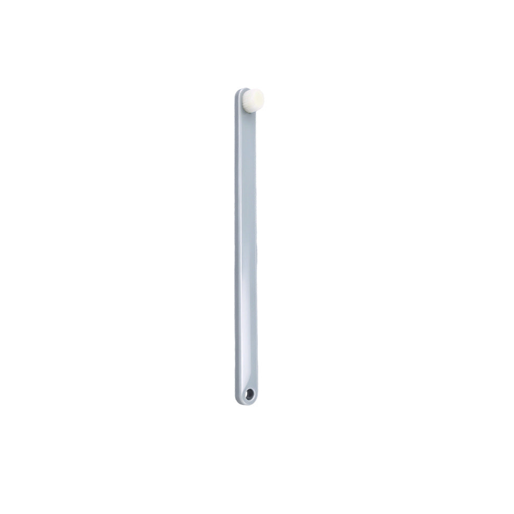 Pet Toothbrush with a Small Round Head and 9 mm Soft Filaments: Grayish blue