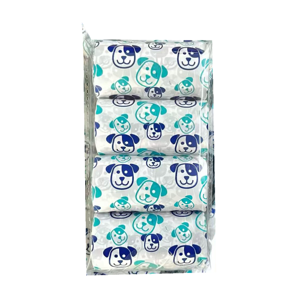 Scented Dog Poop Bags: Lemon, 80 bags, 12 micron