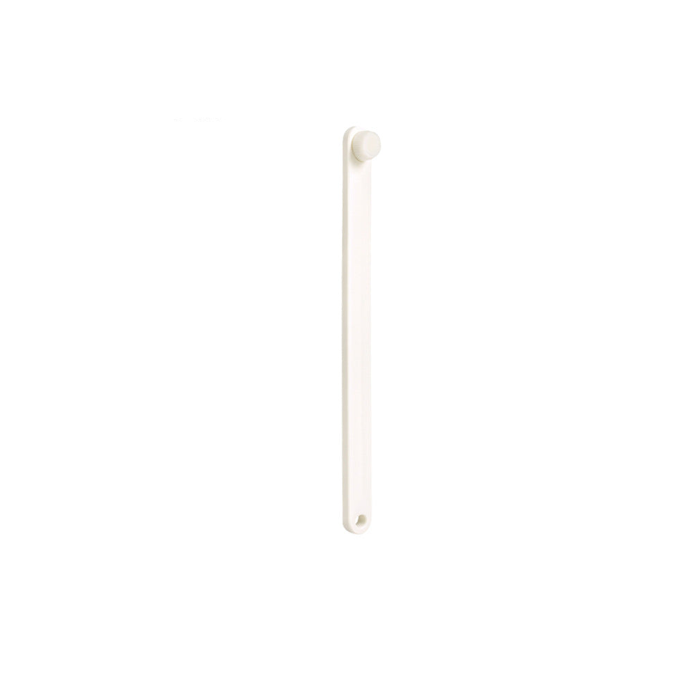 Pet Toothbrush with a Small Round Head and 9 mm Soft Filaments: White