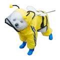 Dog Raincoat: Yellow bee