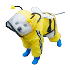 Dog Raincoat: Yellow bee