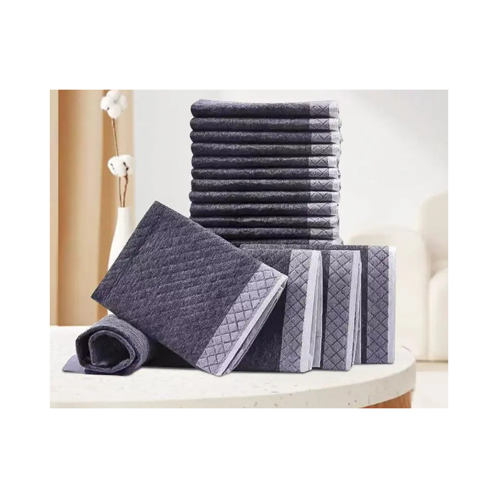Disposable Dog Training Pads: Bamboo charcoal · L 24 x 24 in · 40 pads