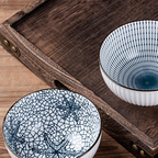 Yamada Japanese Dishes Set, a closer look at the pieces.