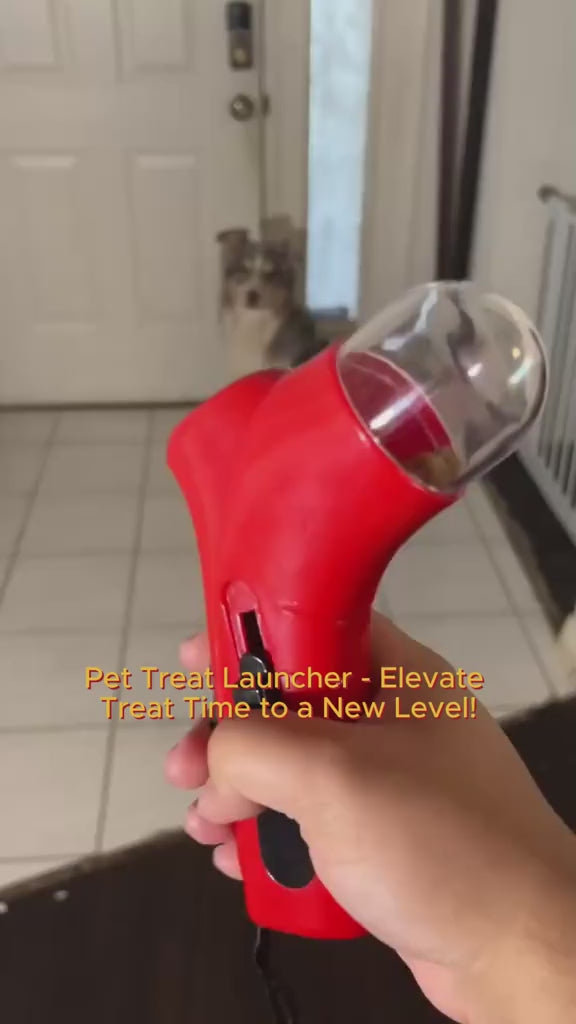 Pet Treat Launcher Toy for Training & Enrichment